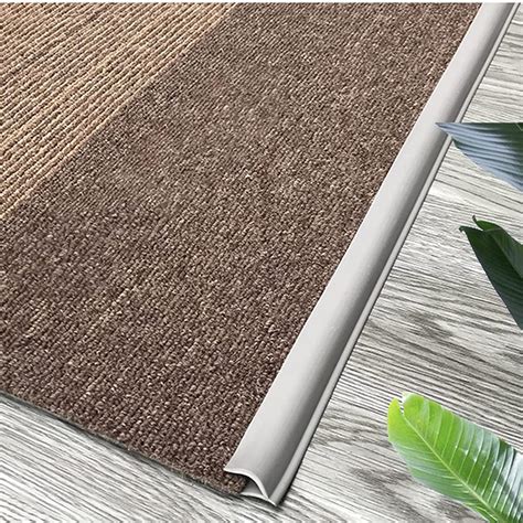 Carpet to Tile Floor Transition Strip,Grey White Black Edge Sealing ...