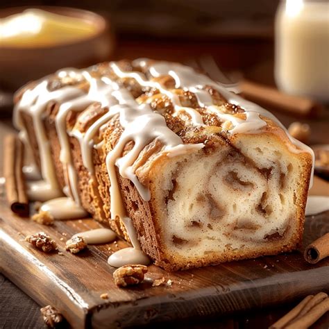 Dollywood Cinnamon Bread with Icing - Recipes Smile