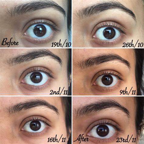 Vaseline Eyelashes Results