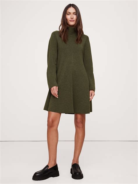Merino Mini Sweater Dress | Banana Republic
