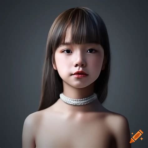 8K HDR photorealistic of a 10yo japanese girl, wite pale skin ...
