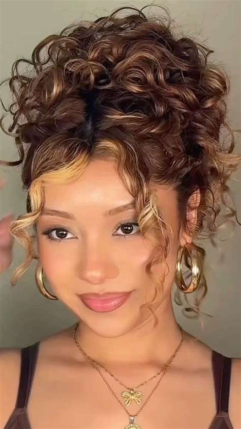 folded messy bun hairstyle | Wavy hair, Hair tutorial, Hairdos for ...