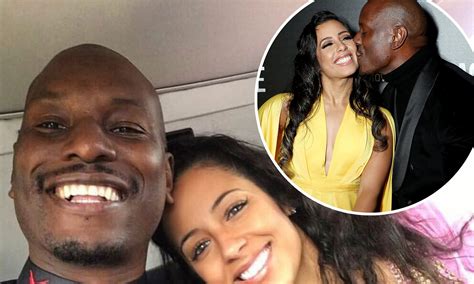 Tyrese Gibson And Wife