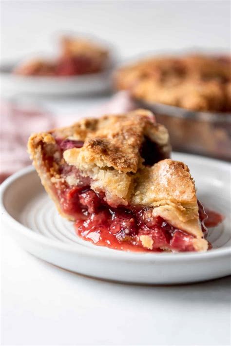 Strawberry Rhubarb Pie Recipes – MexFoody