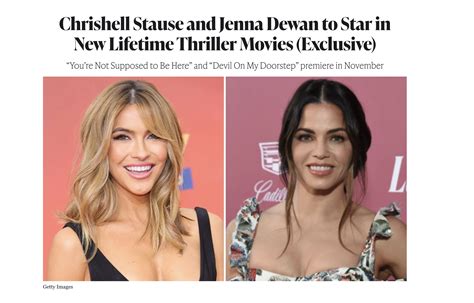 Chrishell Stause and Jenna Dewan to Star in New Lifetime Thriller ...