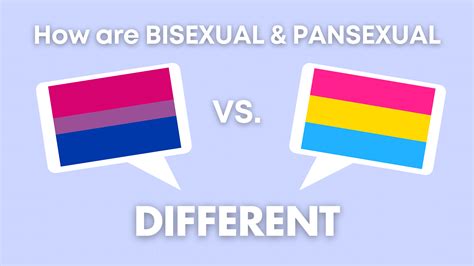 Bisexual vs. Pansexual: What's the Difference? – Pride Palace