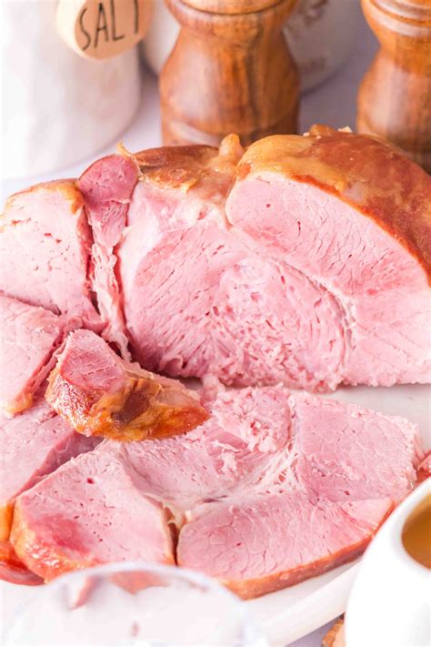 Brown Sugar Slow Cooker Ham (Gluten-Free) - Mommy Hates Cooking