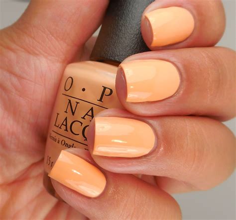 Opi Light Orange Nail Polish