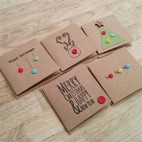 5+ Cute Handmade Christmas Cards Article - gst on flower pots