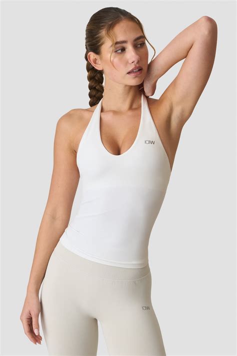 Define Seamless Halter Neck Tank Wmn - Saumaton, niskalenkkimallinen ...