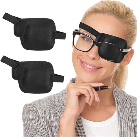 Amazon.com: AMZVIO 2PCS Eye Patches for Adults,3D Eye Patch for medical ...
