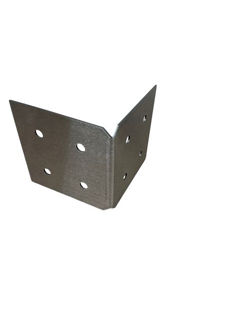 90 Degree Angle Bracket for 8" Wood Post, 8x8 Angle Bracket, Wood Post ...