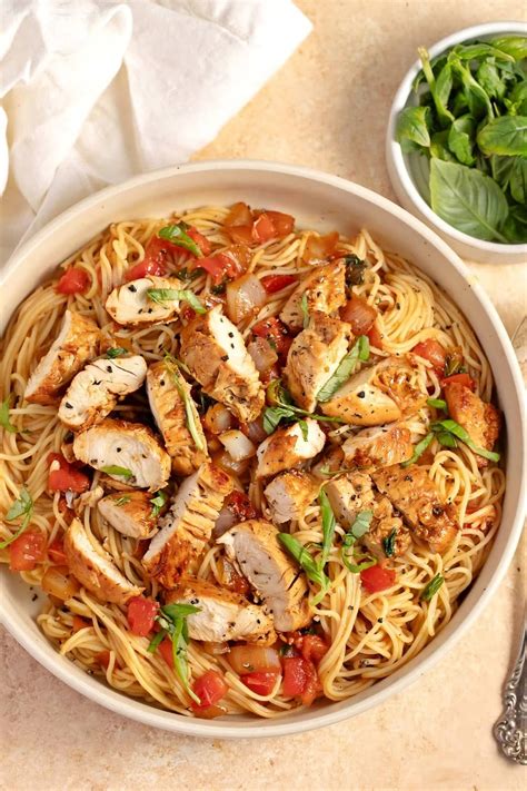 Bruschetta Chicken Pasta | Recipe | Bruschetta chicken, Bruschetta ...