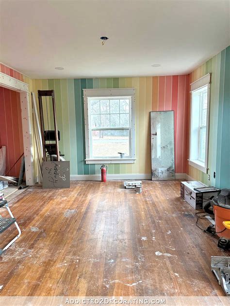 Wood Floor Painting Plan