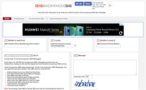 7 Best Sites to Send Anonymous Text Messages from Computer