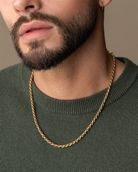 Gold Rope Chains For Men | JAXXON