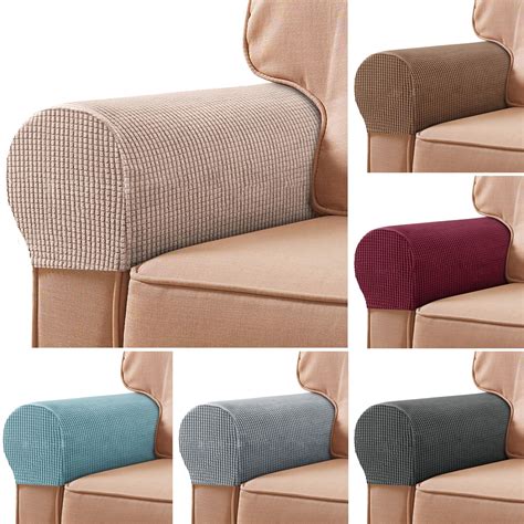 Sunjoy Tech Stretch Armrest Covers, Spandex Arm Covers for Chairs Couch Sofa, Armchair ...