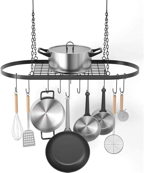 20 Best Hanging Pot Racks To Make Your Kitchen Clutter-Free | Storables