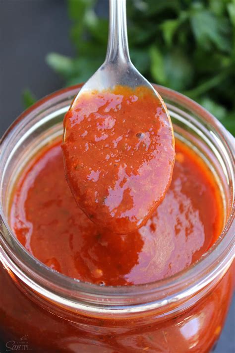Red Chilli Sauce Recipe , Garlicky Red Chili Hot Sauce Recipe ...