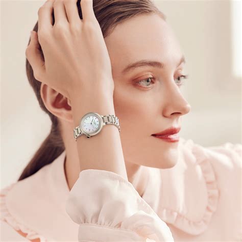 Mother of Pearl Watch With Zircon – Lola Rose