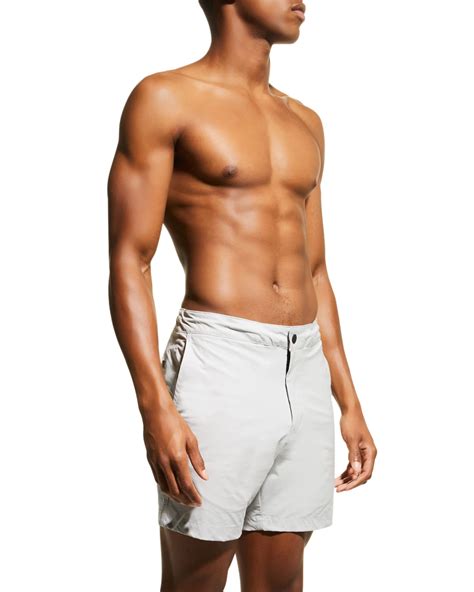 Peter Millar Men's Pilot Flat Front Shorts | Neiman Marcus