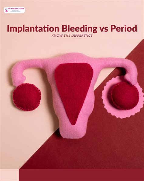 Implantation Bleeding vs Period Know the Difference | Dr. Prajakta Sabale