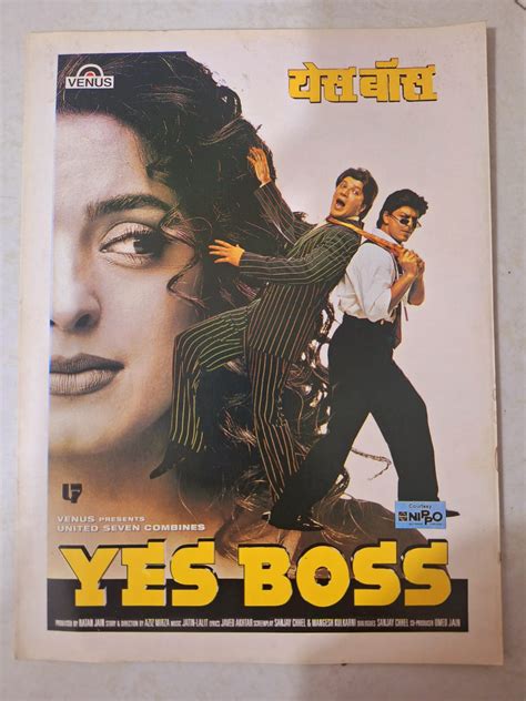YES BOSS Bollywood movie booklets - Bollywood Movie Posters