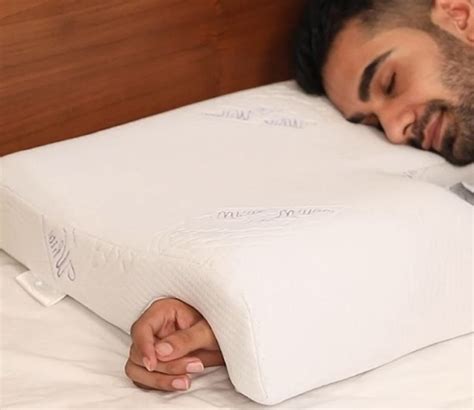 Buy Memory Foam Arm Rest Bamboo Pillow (25 x 18 Inch) at 40% OFF Online ...