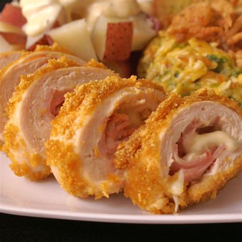 Cordon Bleu Chicken Rolls Recipe