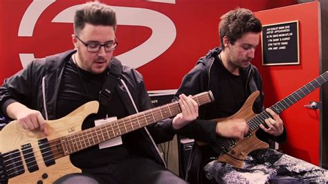 NAMM 2018 | Plini & Simon Grove Live At The Dunlop Booth - YouTube