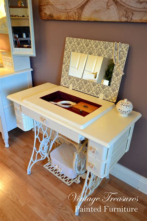 Singer Sewing Machine Table Diy at John Merritt blog