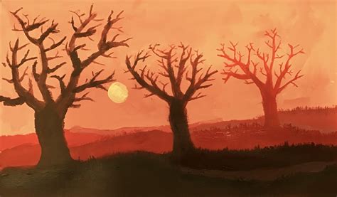 Atmospheric Perspective Painting