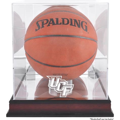 UCF Knights Mahogany Antique Finish Basketball Display Case with Mirror ...