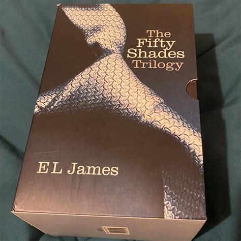 The fifty shades of grey trilogy by E L James Open... - Depop