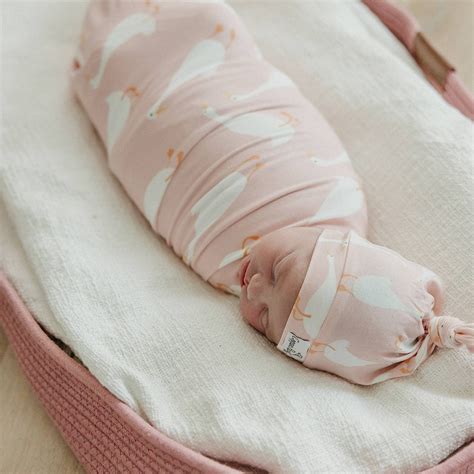 Knit Swaddle Blanket - Goosie – Copper Pearl