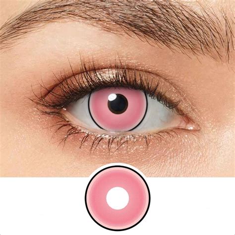 Demon Slayer Pink Nezuko Eye Contacts - PsEYEche