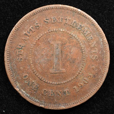 Straits Settlements 1 Cent 1903, Coin, Inv#C950 | eBay