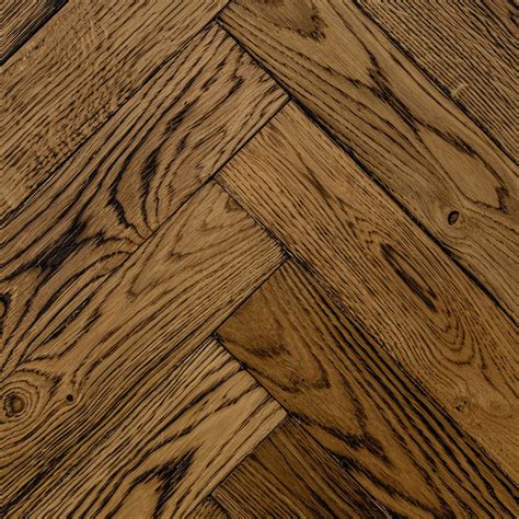 Regal Lane - Tumbled Edged Solid Oak Parquet Floor