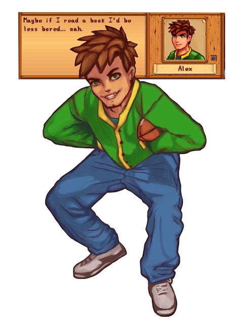 Alex- Stardew Valley - Etsy