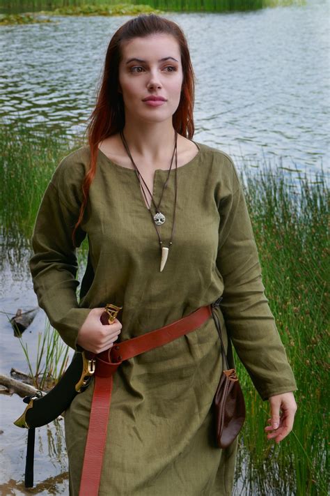 Women's Medieval Tunic Dress, Long Sleeve /P/ (LB) - Etsy Australia