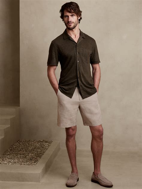 Mens Linen Shorts | Banana Republic