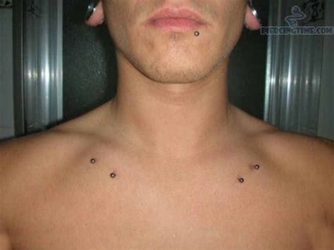 Collar Bone Piercing Information, Healing, Price, Jewelry, Pictures ...
