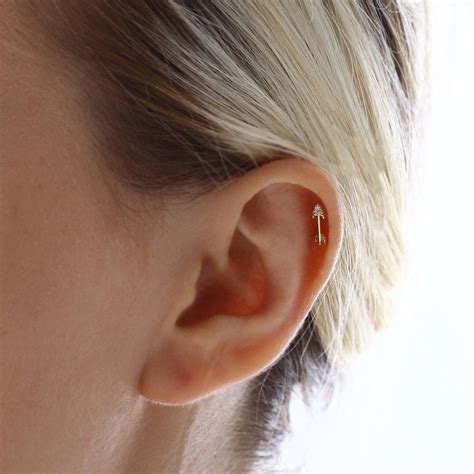 Cartilage Piercing Earrings Arrow