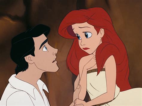 The Little Mermaid Ariel And Eric Dancing