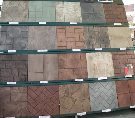 Stamped Concrete Colours And Patterns - Pattern Inspiration Daily