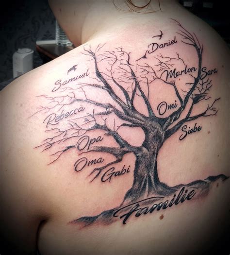 Family tree tattoo - Tattoo Designs for Women