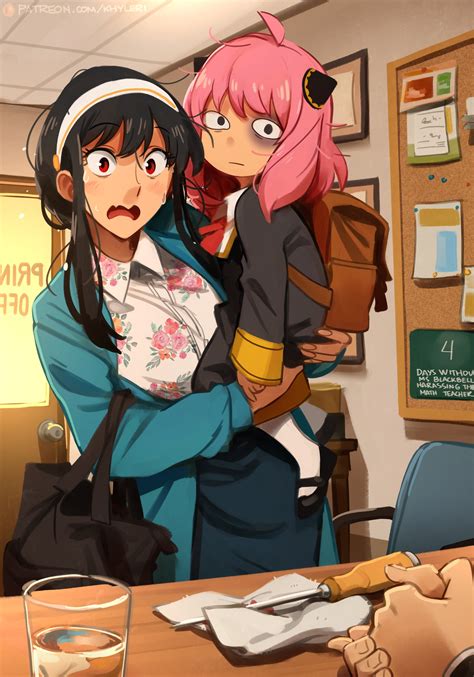 yor briar and anya (spy x family) drawn by khyle. | Danbooru