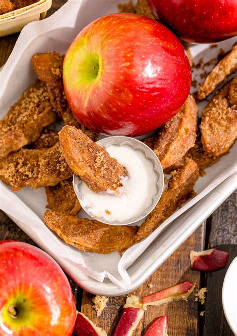 Air Fryer Apple Fries - My Air Fryer Kitchen