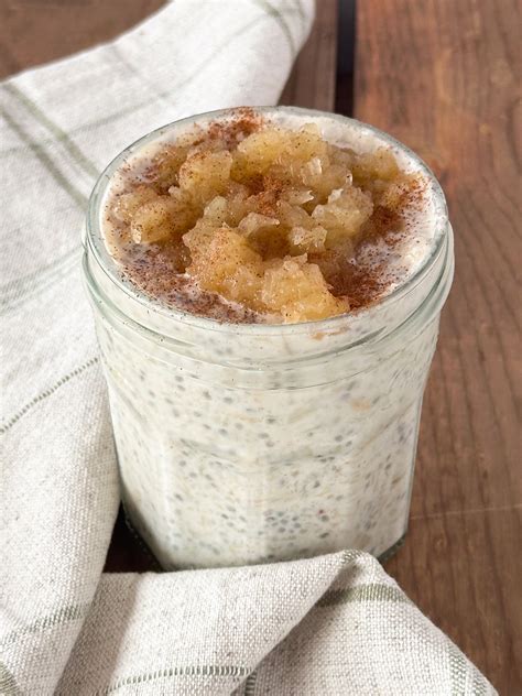 Apple Cinnamon Overnight Oats - Amanda Cooks & Styles