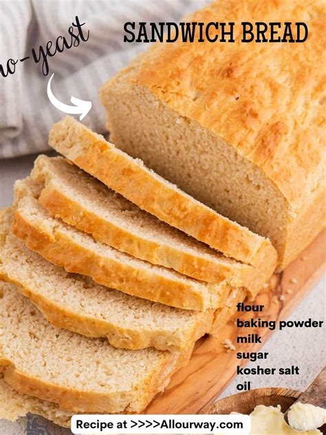 Easy No Yeast Bread Perfect For Slicing and Sandwiches